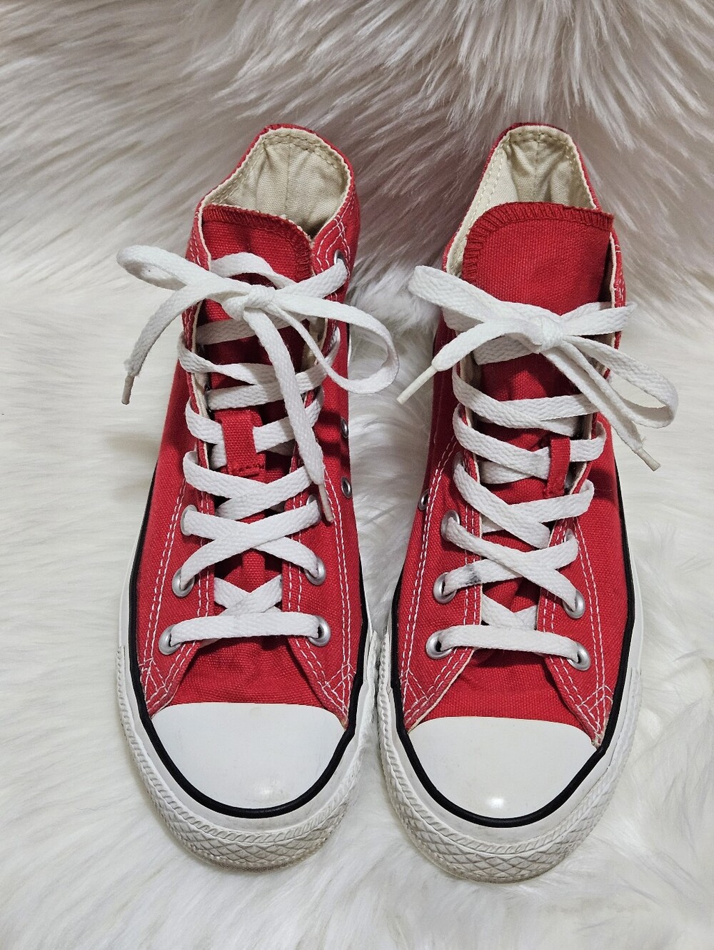 Converse High Top Red